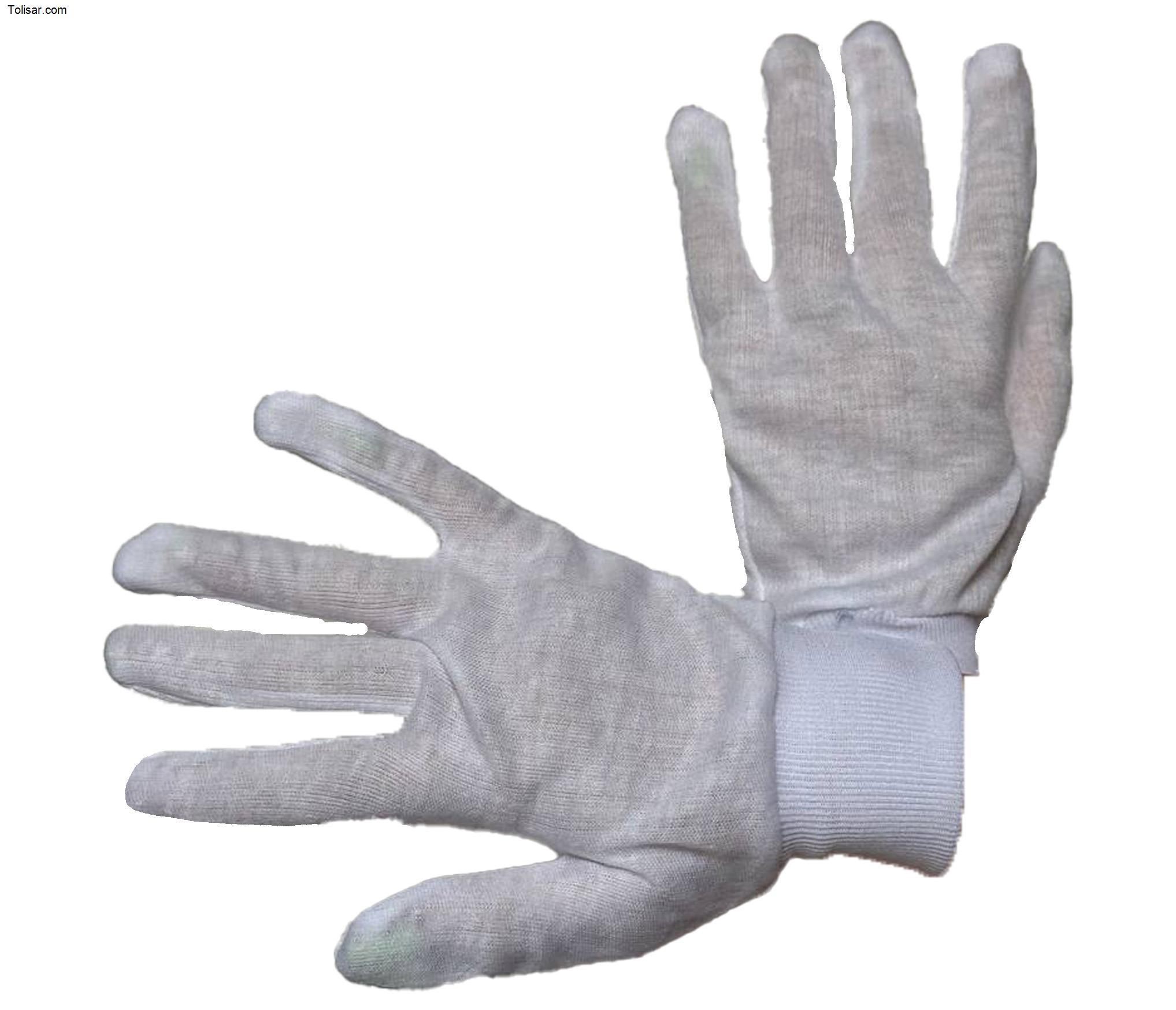 دستکش نخی ضد حساسیت